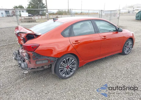 2020 Kia Forte Gt z USA, uszkodzony, nr VIN 3KPF44AC4LE218002